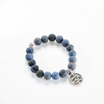 Ready for the Future - Sunset Dumortierite with Sterling Silver and Charm